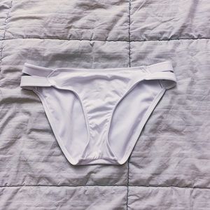 NWOT White Bikini Bottoms